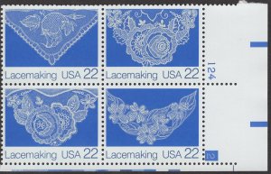 Scott 2351-54 MNH, OG VF PB of 4