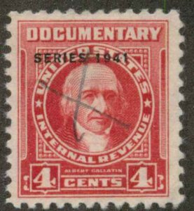 R314 Used VF ms canc Documentary