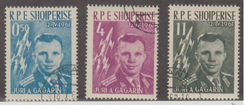 Albania Scott#604-605-606 Stamps - Used Set