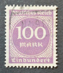 Germany Sc # 229, VF Used