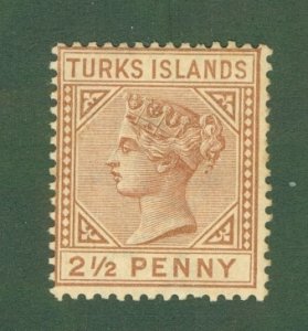 TURKS ISLAND 49 MH CV $50.00 BIN $11.00