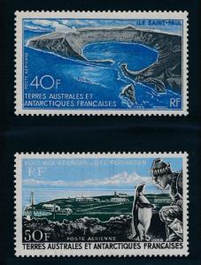 French Southern Antarctic Territory (FSAT) C13-C14 Mint LH, Penguin, Bird