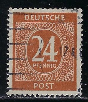 Germany AM Post Scott # 544, used