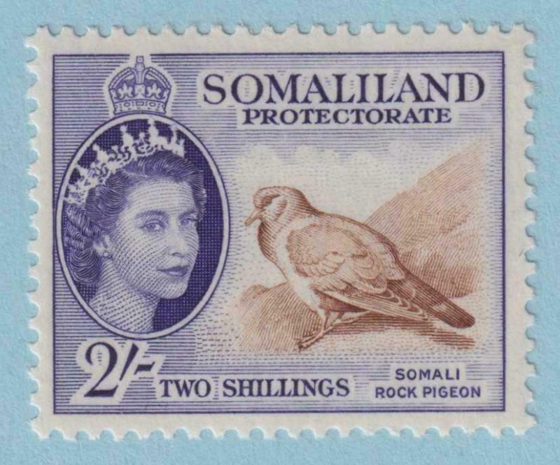 SOMALILAND PROTECTORATE 137  MINT HINGED OG * NO FAULTS EXTRA FINE! - JPU