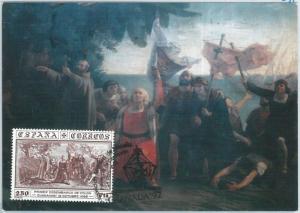 69163 -  SPAIN - Postal History - MAXIMUM CARD 1992  - Christopher Columbus