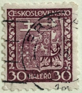 AlexStamps CZECHOSLOVAKIA #156 VF Used 