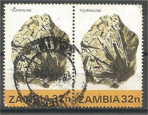 ZAMBIA, 1982, used 32n, Tourmaline Scott 261