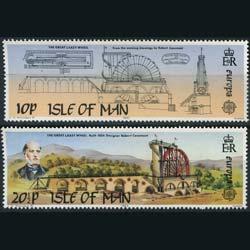 ISLE OF MAN 1983 - Scott# 244-5 Europa Set of 2 NH