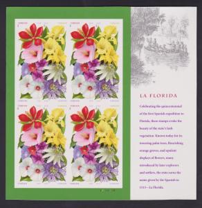 2013 US 4750-53b La Florida Imperf Pane of 16 Forever