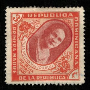 1940 Republica Dominicana, Julia Molina de Trujillo, 3c (TS-914)