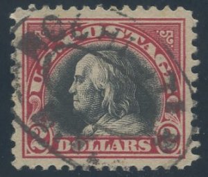 US Scott #547 Used, XF/S, PSAG (Graded 95)