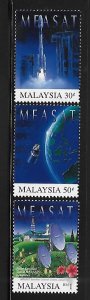 Malaysia 1996 East Asia Satellite Sc 574-576 MNH A928