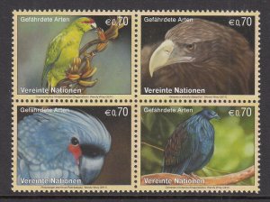 UN Vienna 504a Birds MNH VF