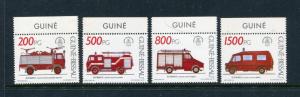 Guinea Bissau 908-911, MNH Fire Trucks 1991. x29987