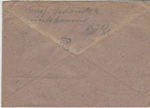 Germany Bad Sachsa 1948 Allied Occupation Stamps Cover to Hanover Ref 32376