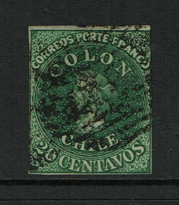 Chile SC# 13, Used - S13151