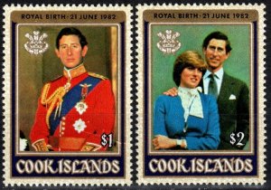 Cook Islands #659-60 MNH  (X4125)