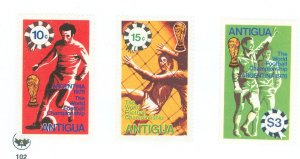 Antigua #515-517 Mint (NH) Single (Complete Set) (Soccer)