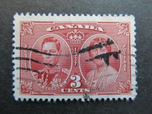 1937 A3P24F32 Canada 3c Used-