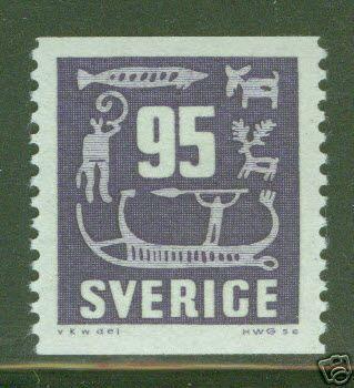 SWEDEN 1964-71 regualr issue MNH** stamp Scott 655 CV$3