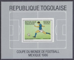 1986 Togo 1961/B287 1986 FIFA World Cup in Mexico 10,00 €