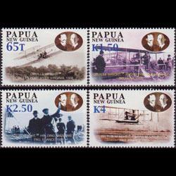 PAPUA NEW GUINEA 2003 - Scott# 1084-7 Planes Set of 4 NH