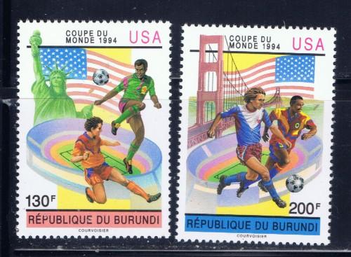 Burundi 700-01 NH 1993 Soccer Set