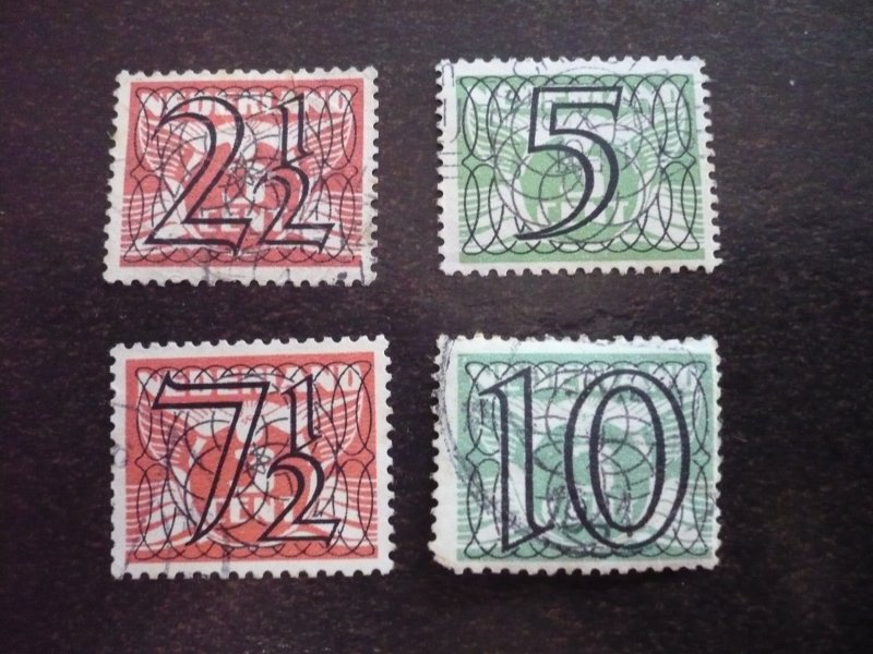 Stamps - Netherlands - Scott# 226-229 - Used Partial Set of 4 Stamps