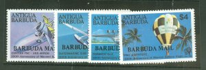 Barbuda #587-590  Single (Complete Set)