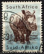 South Africa; 1954: Sc. # 204: Used Single stamp