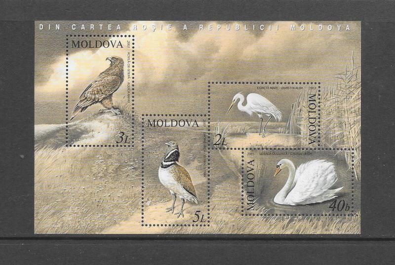 BIRDS - MOLDOVA #464a  MNH