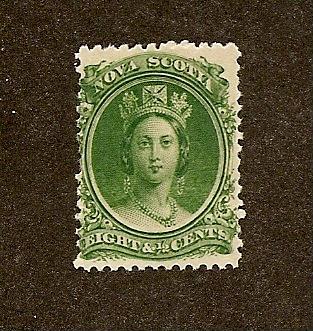 Nova Scotia  Scott #11  MH  VLH Scott CV $12.00