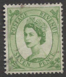 STAMP STATION PERTH GB #326 QEII Definitive  Used 1955-57