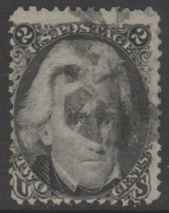 U.S. Scott #73 Jackson Stamp - Used Single