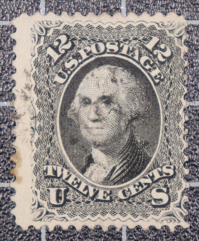 Scott 69 - 12 Cents Washington - Used - Nice Stamp - SCV - $95.00 