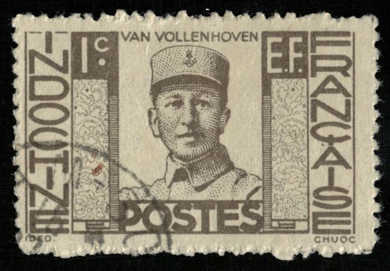 Indo-chine 1c, 1944 Governors - Inscription EF (3382-Т)