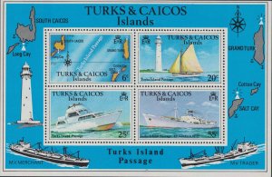 TURKS & CAICOS # 341a ,1978, S/S, MNH  cat $ 2.50