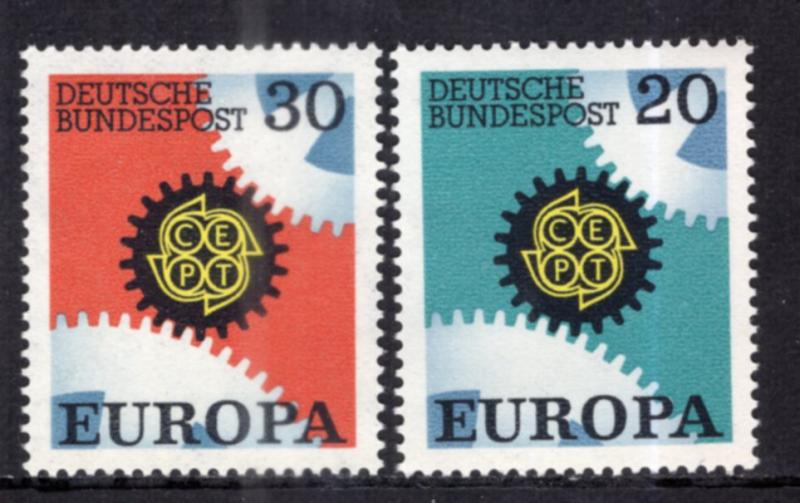 Germany 969-970 Europa MNH VF