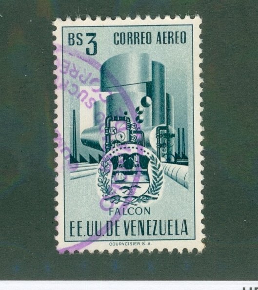 VENEZUELA C461 USED CV $4.50 BIN $2.05