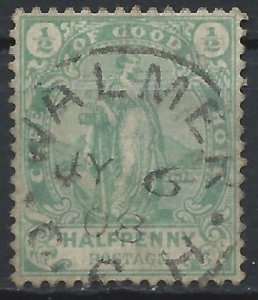 Cape of Good Hope 1898 - ½d Hope standing - SG58 used