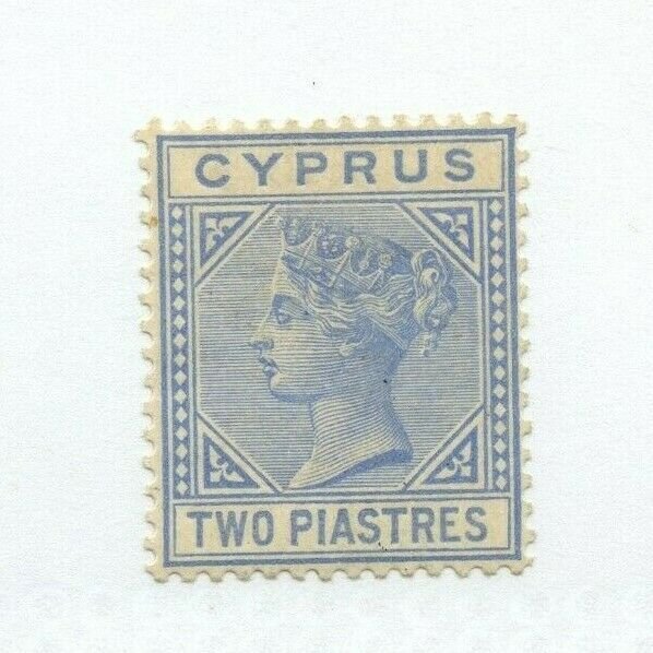 CYPRUS 22a  MH Mint hinged Cat $160 mint stamp