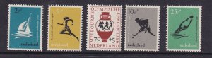 Netherlands  #B296-B300 MNH 1956 Olympic games Melbourne