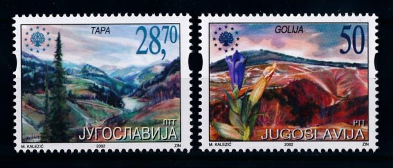 [69954] Yugoslavia 2002 Flora Flower Trees  MNH