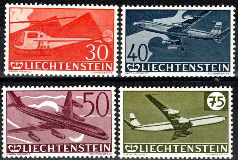 Liechtenstein #C34-7 F-VF Unused CV $17.50 (X7012)