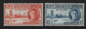 ST. HELENA  128-129  MNH SET