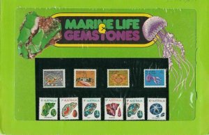 Australia Marine Life & Gemstones Stamps Presentation Pack ref R 16772