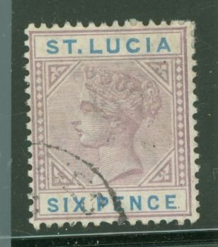 St. Lucia #35A Used Single (Queen)