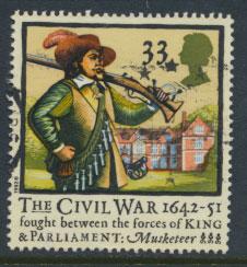 Great Britain SG 1622   Used  - Civel War 