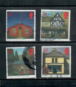 G.B 1997 COMMEMORATIVES  SET SUB POST OFFICES USED h 201221