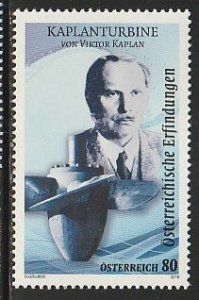 2019 Austria - Sc 2788 - MNH VF - 1 single - Viktor Kaplan